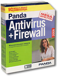 Panda Antivirus + Firewall 2008 (на 10 ПК) Лицензия на 1 год Прикладная программа CD-ROM, 2008 г Издатель: Panda Security; Разработчик: Panda Security; Дистрибьютор: 1С коробка RETAIL BOX Что делать, если программа не запускается? инфо 1726l.