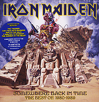 Iron Maiden Somewhere Back In Time The Best Of 1980-1989 Формат: Audio CD (Jewel Case) Дистрибьюторы: EMI Records Ltd , Gala Records Лицензионные товары Характеристики аудионосителей 2008 г Сборник: Российское издание инфо 712c.